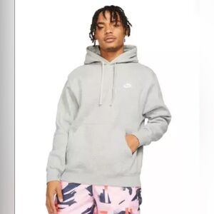 Nike Men's Gray Hoodie